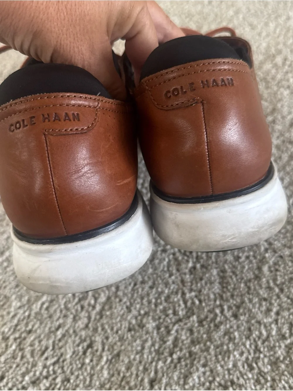 Cole Haan ZeroGrand Brown Leather Oxford Dress Shoes Men’s US 11.5 M C27879